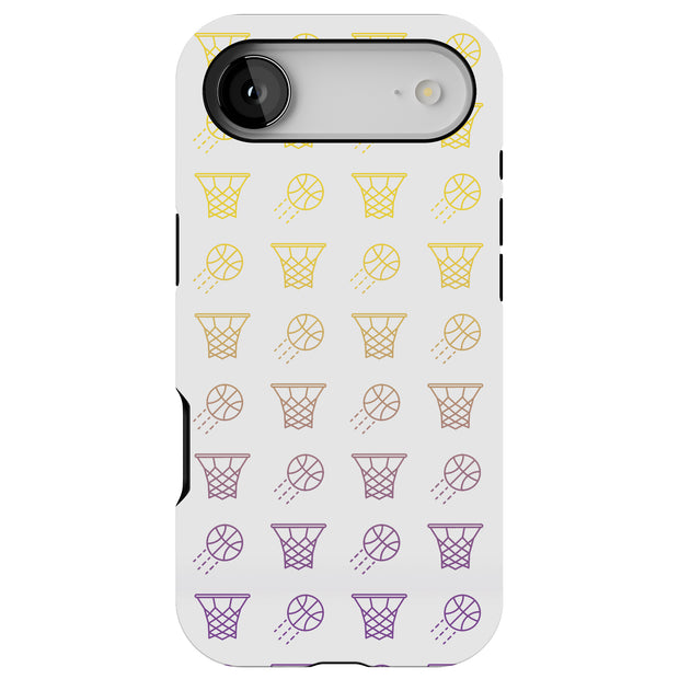 Basketball 2 Tough Cases For Apple iPhone (17, 16, 15, 14, 13, 12, 11, X, SE, 8, 7/ Air, Plus, Pro, Max, Mini, XR, XS), Print in USA