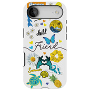 Chill Collage Tough Cases For Apple iPhone (17, 16, 15, 14, 13, 12, 11, X, SE, 8, 7/ Air, Plus, Pro, Max, Mini, XR, XS), Print in USA