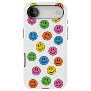 Icon Collage Tough Cases For Apple iPhone (17, 16, 15, 14, 13, 12, 11, X, SE, 8, 7/ Air, Plus, Pro, Max, Mini, XR, XS), Print in USA