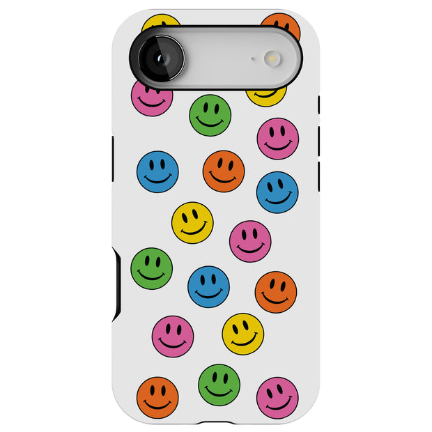 Icon Collage Tough Cases For Apple iPhone (17, 16, 15, 14, 13, 12, 11, X, SE, 8, 7/ Air, Plus, Pro, Max, Mini, XR, XS), Print in USA