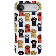 Cat Paw 2 Tough Cases For Apple iPhone (17, 16, 15, 14, 13, 12, 11, X, SE, 8, 7/ Air, Plus, Pro, Max, Mini, XR, XS), Print in USA
