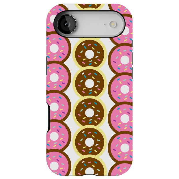 Donuts Tough Cases For Apple iPhone (17, 16, 15, 14, 13, 12, 11, X, SE, 8, 7/ Air, Plus, Pro, Max, Mini, XR, XS), Print in USA
