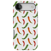 Chili Pepper 3 Tough Cases For Apple iPhone (17, 16, 15, 14, 13, 12, 11, X, SE, 8, 7/ Air, Plus, Pro, Max, Mini, XR, XS), Print in USA