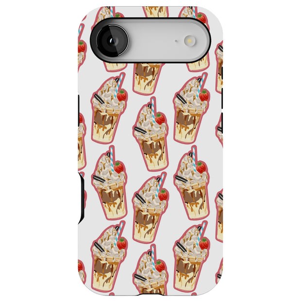 Ice Cream Tough Cases For Apple iPhone (17, 16, 15, 14, 13, 12, 11, X, SE, 8, 7/ Air, Plus, Pro, Max, Mini, XR, XS), Print in USA