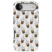 Bubble Tea Cup Tough Cases For Apple iPhone (17, 16, 15, 14, 13, 12, 11, X, SE, 8, 7/ Air, Plus, Pro, Max, Mini, XR, XS), Print in USA