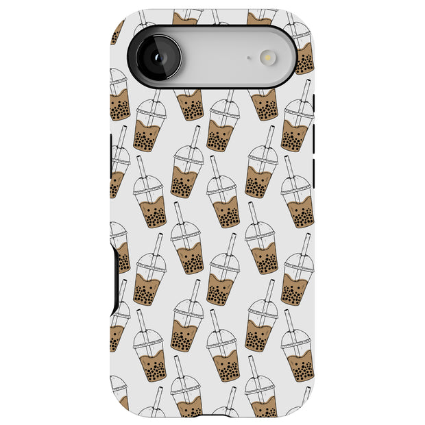 Bubble Tea Cup Tough Cases For Apple iPhone (17, 16, 15, 14, 13, 12, 11, X, SE, 8, 7/ Air, Plus, Pro, Max, Mini, XR, XS), Print in USA