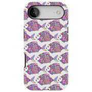 Sparkling Fish Tough Cases For Apple iPhone (17, 16, 15, 14, 13, 12, 11, X, SE, 8, 7/ Air, Plus, Pro, Max, Mini, XR, XS), Print in USA