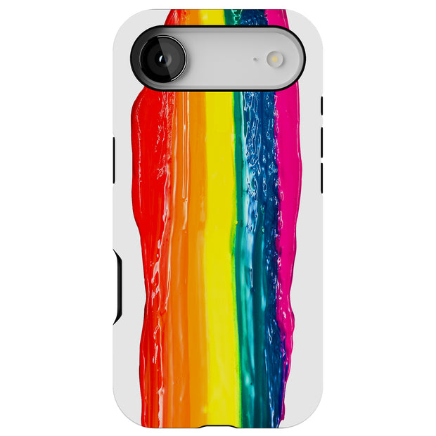 Color Oil Paint Tough Cases For Apple iPhone (17, 16, 15, 14, 13, 12, 11, X, SE, 8, 7/ Air, Plus, Pro, Max, Mini, XR, XS), Print in USA