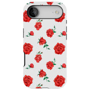 Garden Roses Tough Cases For Apple iPhone (17, 16, 15, 14, 13, 12, 11, X, SE, 8, 7/ Air, Plus, Pro, Max, Mini, XR, XS), Print in USA