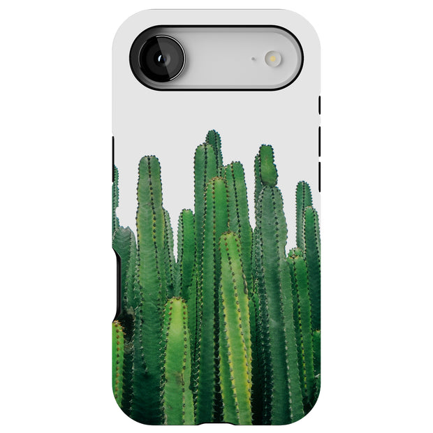 Cactus Bush Tough Cases For Apple iPhone (17, 16, 15, 14, 13, 12, 11, X, SE, 8, 7/ Air, Plus, Pro, Max, Mini, XR, XS), Print in USA