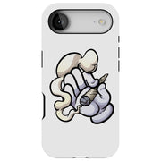 Smoke Hand Tough Cases For Apple iPhone (17, 16, 15, 14, 13, 12, 11, X, SE, 8, 7/ Air, Plus, Pro, Max, Mini, XR, XS), Print in USA