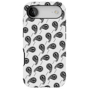 Black Bandana 3 Tough Cases For Apple iPhone (17, 16, 15, 14, 13, 12, 11, X, SE, 8, 7/ Air, Plus, Pro, Max, Mini, XR, XS), Print in USA