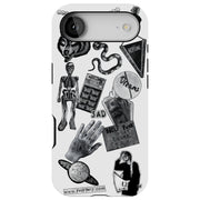 Grunge Collage4 Tough Cases For Apple iPhone (17, 16, 15, 14, 13, 12, 11, X, SE, 8, 7/ Air, Plus, Pro, Max, Mini, XR, XS), Print in USA