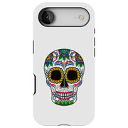 Sugar Skull Tough Cases For Apple iPhone (17, 16, 15, 14, 13, 12, 11, X, SE, 8, 7/ Air, Plus, Pro, Max, Mini, XR, XS), Print in USA