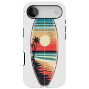 Surf Sunset 1 Tough Cases For Apple iPhone (17, 16, 15, 14, 13, 12, 11, X, SE, 8, 7/ Air, Plus, Pro, Max, Mini, XR, XS), Print in USA