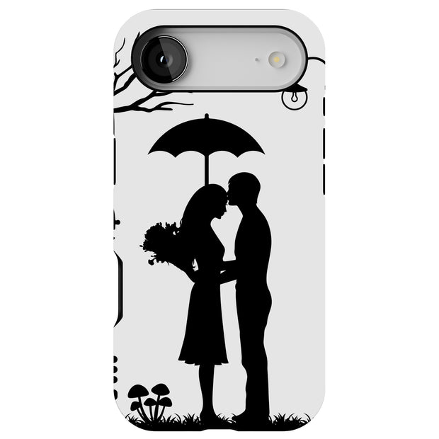 Loving Couple Tough Cases For Apple iPhone (17, 16, 15, 14, 13, 12, 11, X, SE, 8, 7/ Air, Plus, Pro, Max, Mini, XR, XS), Print in USA