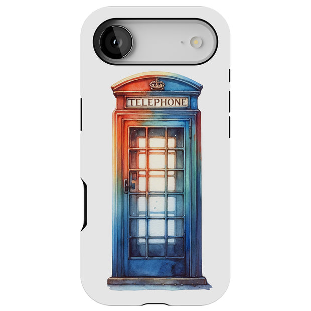 Phone Booth 2 Tough Cases For Apple iPhone (17, 16, 15, 14, 13, 12, 11, X, SE, 8, 7/ Air, Plus, Pro, Max, Mini, XR, XS), Print in USA