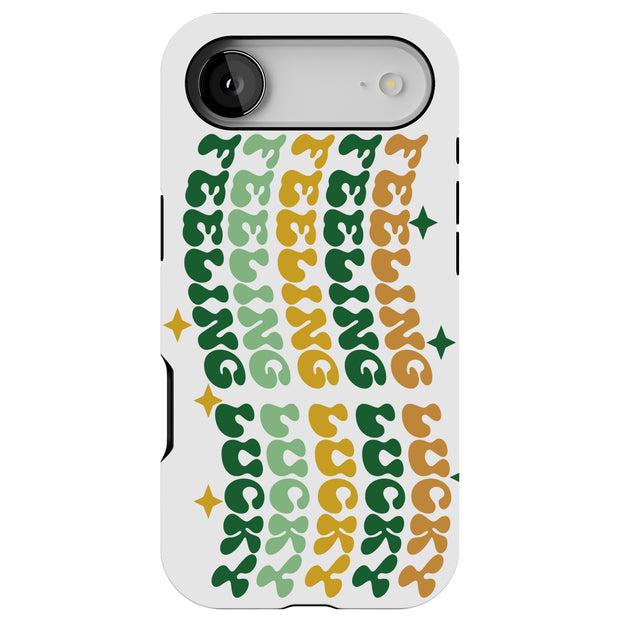 Feeling Lucky 1 Tough Cases For Apple iPhone (17, 16, 15, 14, 13, 12, 11, X, SE, 8, 7/ Air, Plus, Pro, Max, Mini, XR, XS), Print in USA