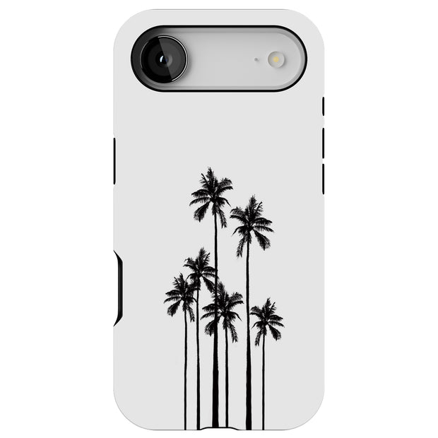 Palm Trees Tough Cases For Apple iPhone (17, 16, 15, 14, 13, 12, 11, X, SE, 8, 7/ Air, Plus, Pro, Max, Mini, XR, XS), Print in USA