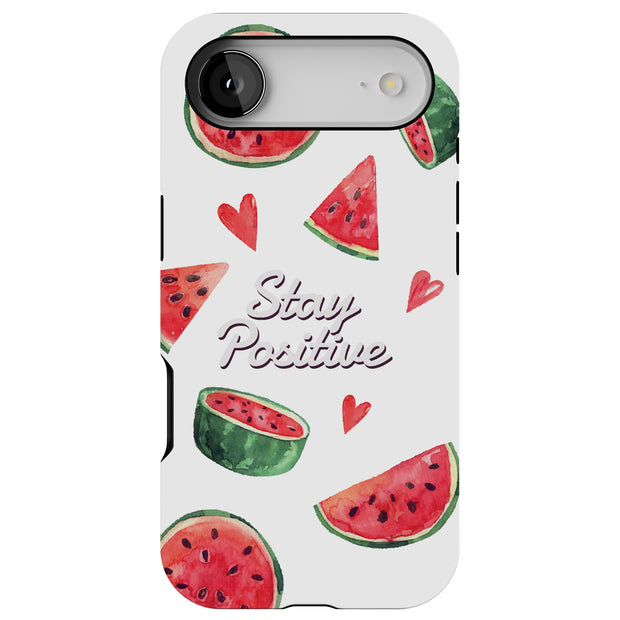Watermelon Tough Cases For Apple iPhone (17, 16, 15, 14, 13, 12, 11, X, SE, 8, 7/ Air, Plus, Pro, Max, Mini, XR, XS), Print in USA