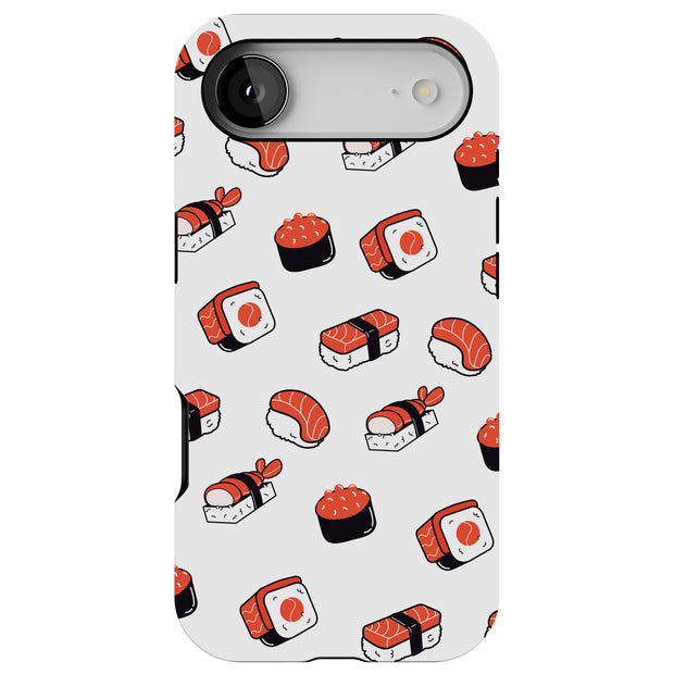 Sushi Sashimi Tough Cases For Apple iPhone (17, 16, 15, 14, 13, 12, 11, X, SE, 8, 7/ Air, Plus, Pro, Max, Mini, XR, XS), Print in USA