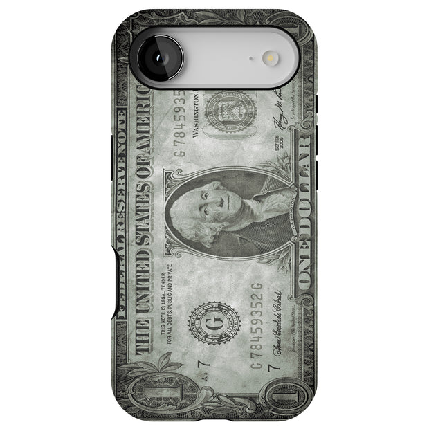 Grunge Bill Tough Cases For Apple iPhone (17, 16, 15, 14, 13, 12, 11, X, SE, 8, 7/ Air, Plus, Pro, Max, Mini, XR, XS), Print in USA