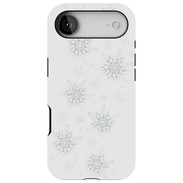 Snowflake 2 Tough Cases For Apple iPhone (17, 16, 15, 14, 13, 12, 11, X, SE, 8, 7/ Air, Plus, Pro, Max, Mini, XR, XS), Print in USA