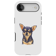 Dog Painting 2 Tough Cases For Apple iPhone (17, 16, 15, 14, 13, 12, 11, X, SE, 8, 7/ Air, Plus, Pro, Max, Mini, XR, XS), Print in USA