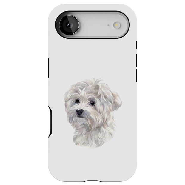 Dog Painting 6 Tough Cases For Apple iPhone (17, 16, 15, 14, 13, 12, 11, X, SE, 8, 7/ Air, Plus, Pro, Max, Mini, XR, XS), Print in USA