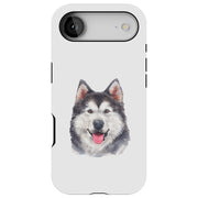 Dog Painting 8 Tough Cases For Apple iPhone (17, 16, 15, 14, 13, 12, 11, X, SE, 8, 7/ Air, Plus, Pro, Max, Mini, XR, XS), Print in USA