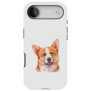 Dog Painting e Tough Cases For Apple iPhone (17, 16, 15, 14, 13, 12, 11, X, SE, 8, 7/ Air, Plus, Pro, Max, Mini, XR, XS), Print in USA