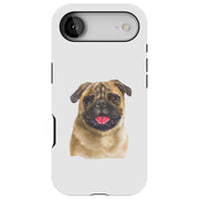 Dog Painting j Tough Cases For Apple iPhone (17, 16, 15, 14, 13, 12, 11, X, SE, 8, 7/ Air, Plus, Pro, Max, Mini, XR, XS), Print in USA