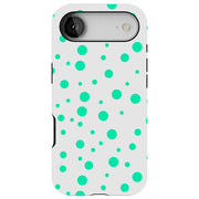 Polka Dot 11 Tough Cases For Apple iPhone (17, 16, 15, 14, 13, 12, 11, X, SE, 8, 7/ Air, Plus, Pro, Max, Mini, XR, XS), Print in USA
