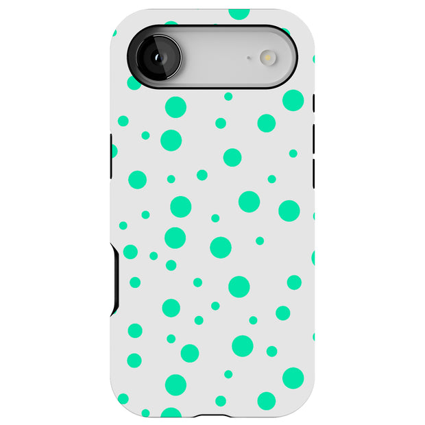 Polka Dot 11 Tough Cases For Apple iPhone (17, 16, 15, 14, 13, 12, 11, X, SE, 8, 7/ Air, Plus, Pro, Max, Mini, XR, XS), Print in USA