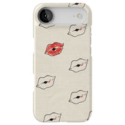 Love & Kisses Tough Cases For Apple iPhone (17, 16, 15, 14, 13, 12, 11, X, SE, 8, 7/ Air, Plus, Pro, Max, Mini, XR, XS), Print in USA