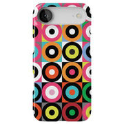 Color Bullseyes Tough Cases For Apple iPhone (17, 16, 15, 14, 13, 12, 11, X, SE, 8, 7/ Air, Plus, Pro, Max, Mini, XR, XS), Print in USA