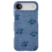 Paw Footprints Tough Cases For Apple iPhone (17, 16, 15, 14, 13, 12, 11, X, SE, 8, 7/ Air, Plus, Pro, Max, Mini, XR, XS), Print in USA