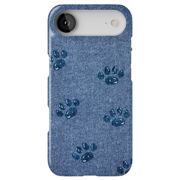 Paw Footprints Tough Cases For Apple iPhone (17, 16, 15, 14, 13, 12, 11, X, SE, 8, 7/ Air, Plus, Pro, Max, Mini, XR, XS), Print in USA