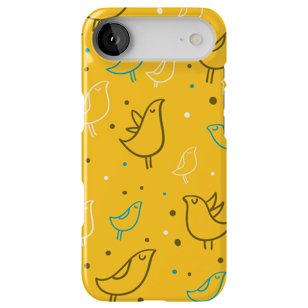 Birds Dots 1 Tough Cases For Apple iPhone (17, 16, 15, 14, 13, 12, 11, X, SE, 8, 7/ Air, Plus, Pro, Max, Mini, XR, XS), Print in USA