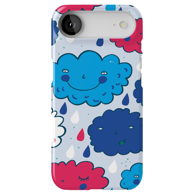 Rain Clouds 1 Tough Cases For Apple iPhone (17, 16, 15, 14, 13, 12, 11, X, SE, 8, 7/ Air, Plus, Pro, Max, Mini, XR, XS), Print in USA
