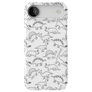 Dinosaur 2 Tough Cases For Apple iPhone (17, 16, 15, 14, 13, 12, 11, X, SE, 8, 7/ Air, Plus, Pro, Max, Mini, XR, XS), Print in USA