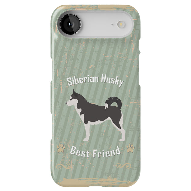 Husky Dog Tough Cases For Apple iPhone (17, 16, 15, 14, 13, 12, 11, X, SE, 8, 7/ Air, Plus, Pro, Max, Mini, XR, XS), Print in USA