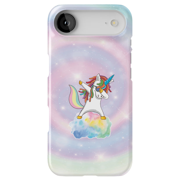 Unicorn Dabbing Tough Cases For Apple iPhone (17, 16, 15, 14, 13, 12, 11, X, SE, 8, 7/ Air, Plus, Pro, Max, Mini, XR, XS), Print in USA