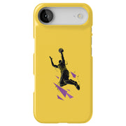 Kobe Basket 2 Tough Cases For Apple iPhone (17, 16, 15, 14, 13, 12, 11, X, SE, 8, 7/ Air, Plus, Pro, Max, Mini, XR, XS), Print in USA