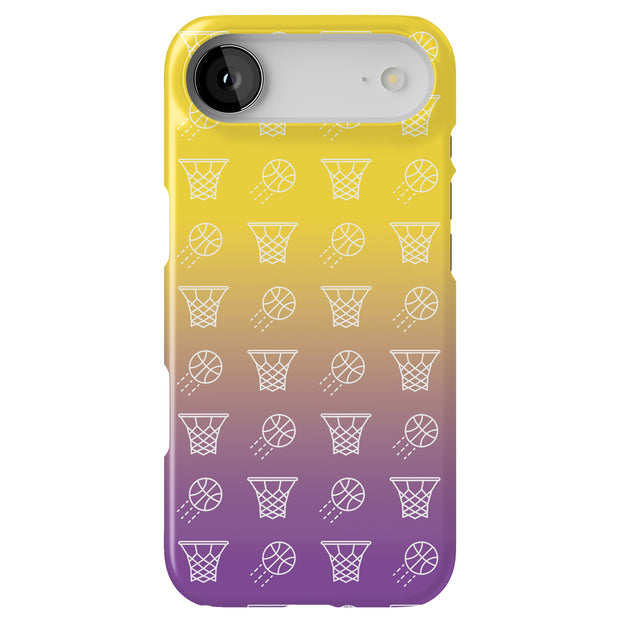 Basketball Tough Cases For Apple iPhone (17, 16, 15, 14, 13, 12, 11, X, SE, 8, 7/ Air, Plus, Pro, Max, Mini, XR, XS), Print in USA