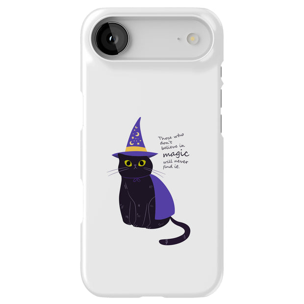 Witch Cat Tough Cases For Apple iPhone (17, 16, 15, 14, 13, 12, 11, X, SE, 8, 7/ Air, Plus, Pro, Max, Mini, XR, XS), Print in USA