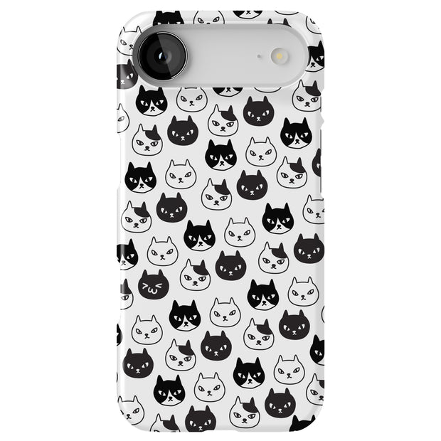 Cute Kitten Tough Cases For Apple iPhone (17, 16, 15, 14, 13, 12, 11, X, SE, 8, 7/ Air, Plus, Pro, Max, Mini, XR, XS), Print in USA