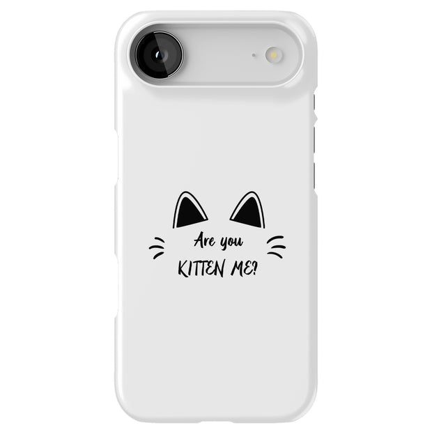 Kitten Me Tough Cases For Apple iPhone (17, 16, 15, 14, 13, 12, 11, X, SE, 8, 7/ Air, Plus, Pro, Max, Mini, XR, XS), Print in USA