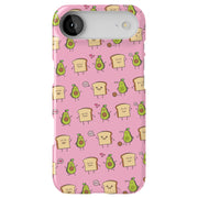 Pink Avocado Tough Cases For Apple iPhone (17, 16, 15, 14, 13, 12, 11, X, SE, 8, 7/ Air, Plus, Pro, Max, Mini, XR, XS), Print in USA