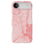Pink Red Marble Tough Cases For Apple iPhone (17, 16, 15, 14, 13, 12, 11, X, SE, 8, 7/ Air, Plus, Pro, Max, Mini, XR, XS), Print in USA